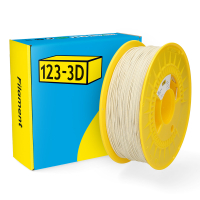 123-3D Filament PLA Marmer Wit 1,75 mm 1 kg  DHM00111