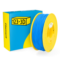 123-3D Filament PLA Mat Blauw 1,75 mm 1 kg DHM00105