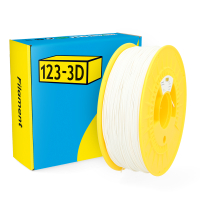123-3D Filament PLA Mat Wit 1,75 mm 1 kg DHM00106