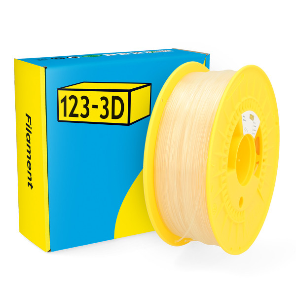 123-3D Filament PLA Neutraal 1,75 mm 1 kg DHM00009 - 1