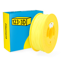 123-3D Filament PLA Pro Geel 1,75 mm 1 kg DHM00093