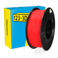 123-3D Filament PLA Rood 1,75 mm 3 kg  DHM00185