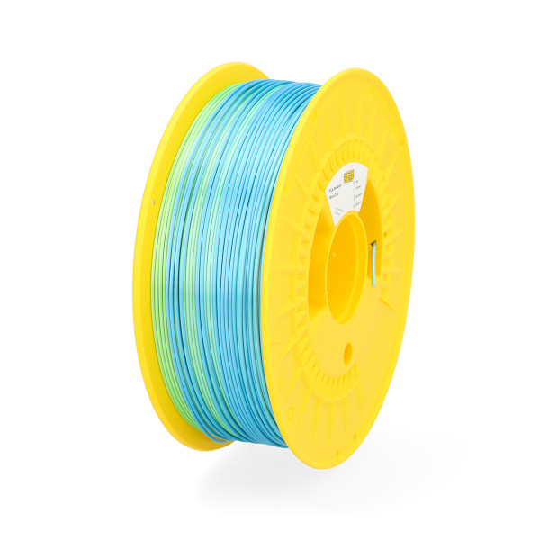 123-3D Filament PLA Satijn Regenboog Blauw - Groen - Grijs 1,75 mm 1 kg  DHM00117 - 2