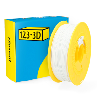 123-3D Filament PLA Wit 1,75 mm 1 kg DHM00002
