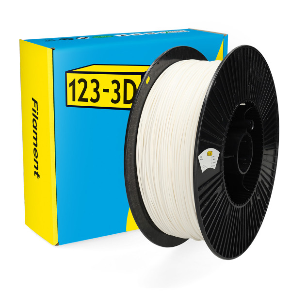 123-3D Filament PLA Wit 2,85 mm 3 kg  DHM00182 - 1