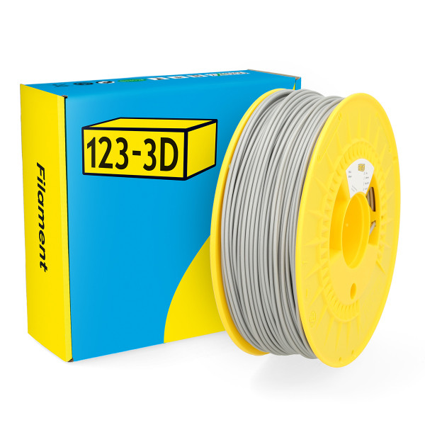 123-3D Filament PLA Zilver 2,85 mm 1 kg DHM00033 - 1
