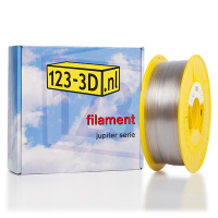 123-3D Filament Transparant 1,75 mm PETG 1 kg (Jupiter serie)  DFP01111