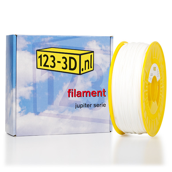 123-3D Filament Wit 1,75 mm ABS 1 kg (Jupiter serie)  DFP01096 - 1