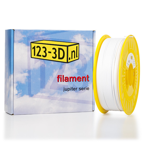 123-3D Filament Wit 2,85 mm PETG 1 kg (Jupiter serie)  DFP01120 - 1