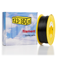 123-3D Filament Zwart 1,75 mm PETG 1 kg (Jupiter serie)  DFP01123