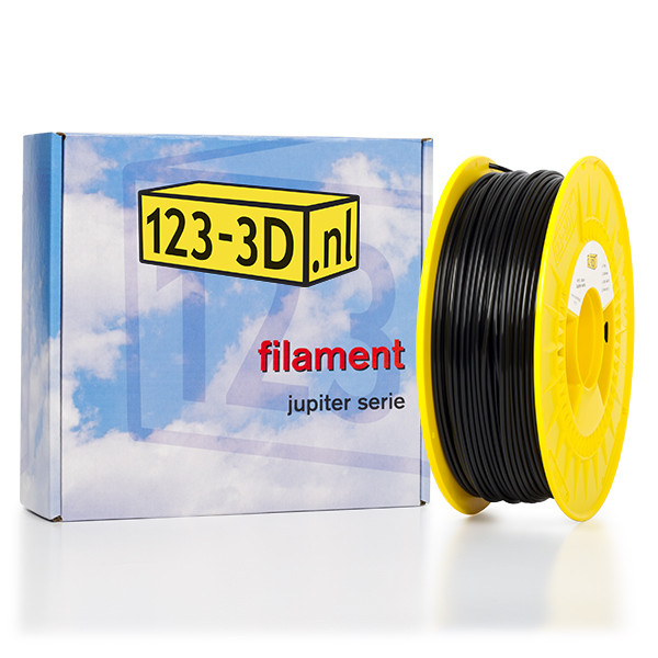 123-3D Filament Zwart 2,85 mm PETG 1 kg (Jupiter serie) DFP01125 - 1