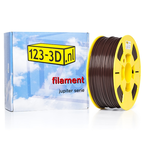 123-3D Filament bruin 2,85 mm ABS 1 kg (Jupiter serie) DFA02033c DFA11031 - 1