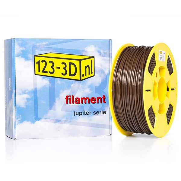 123-3D Filament bruin 2,85 mm PLA 1 kg (Jupiter serie) DFP02039c DFP11049 - 1