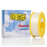123-3D Filament crèmewit / parelwit 1,75 mm PLA 1,1 kg (Jupiter serie)  DFP01080