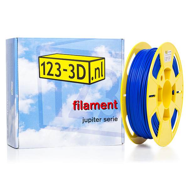 123-3D Filament flexibel blauw 2,85 mm TPE 0,5 kg (Jupier serie)  DFF08009 - 1