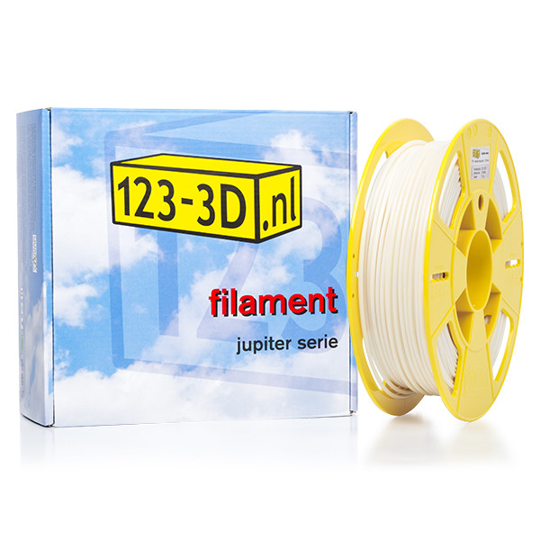 123-3D Filament flexibel transparant 2,85 mm TPE 0,5 kg (Jupiter serie)  DFF08005 - 1