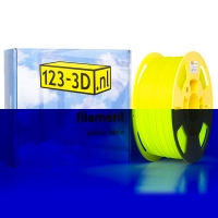 123-3D Filament fluorescerend geel 1,75 mm PLA 1 kg (Jupiter serie) DFP02015c DFP02079c DFP11023