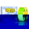 123-3D Filament fluorescerend groen 2,85 mm PLA 1 kg (Jupiter serie)