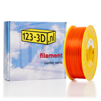 123-3D Filament fluorescerend oranje 1,75 mm PLA 1,1 kg (Jupiter serie)  DFP01064