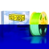 123-3D Filament fluoriserend groen 1,75 mm PLA 1 kg (Jupiter serie) DFP02017c DFP11025