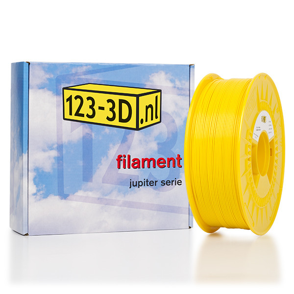 123-3D Filament geel 1,75 mm PLA 1,1 kg (Jupiter serie)  DFP01043 - 1