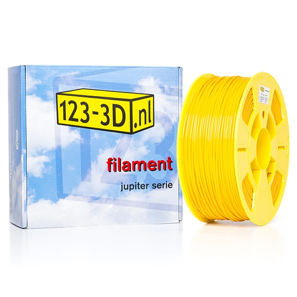 123-3D Filament geel 2,85 mm ABS 1 kg (Jupiter serie) DFA02026c DFB00024c DFP14037c DFA11024 - 1