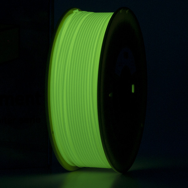 123-3D Filament glow in the dark groen 2,85 mm PLA 1,1 kg (Jupiter serie) DFP01057 - 4