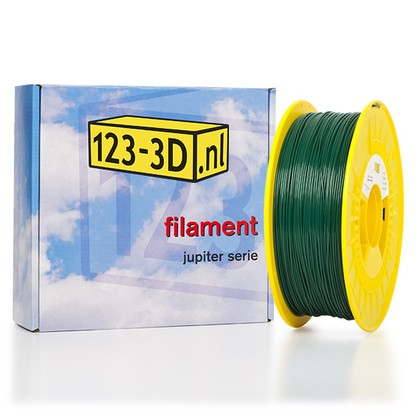 123-3D Filament groen 1,75 mm PETG 1 kg (Jupiter serie)  DFP01176 - 1