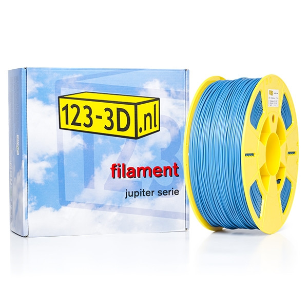 123-3D Filament hemelsblauw 1,75 mm ABS 1 kg (Jupiter serie)  DFA11004 - 1