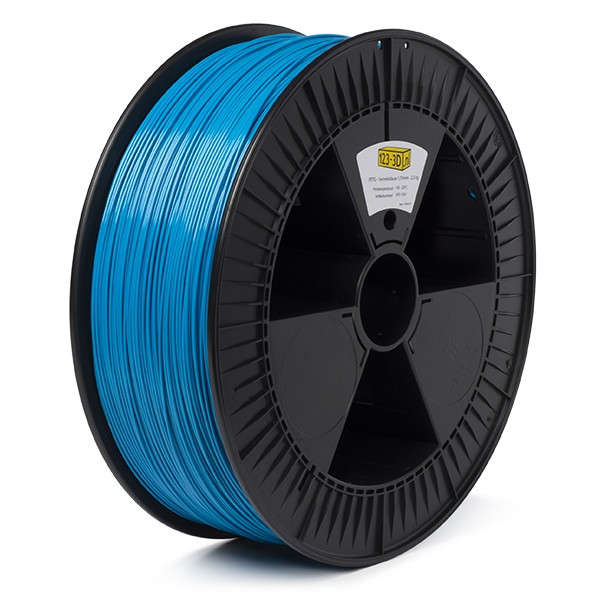 123-3D Filament hemelsblauw 1,75 mm PETG 2,3 kg (Jupiter serie)  DFE11024 - 1