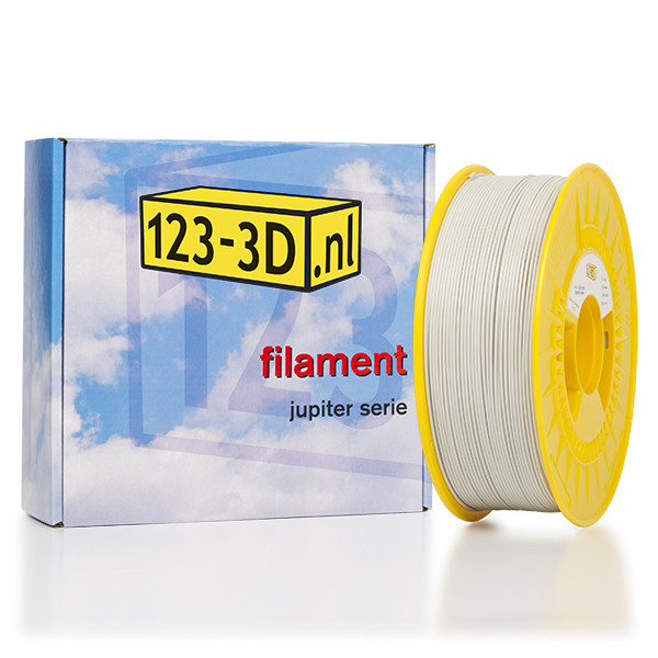 123-3D Filament lichtgrijs 1,75 mm PLA 1,1 kg (Jupiter serie)  DFP01053 - 1
