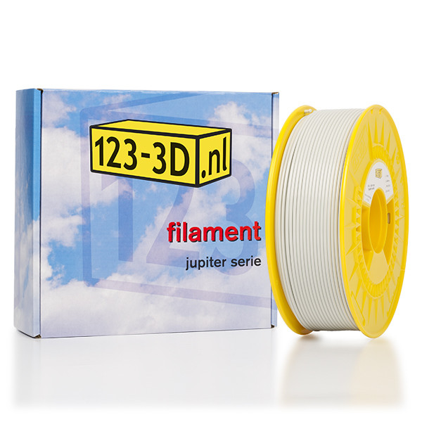 123-3D Filament lichtgrijs 2,85 mm PLA 1,1 kg (Jupiter serie)  DFP01054 - 1