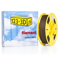 123-3D Filament mahonie hout 2,85 mm PLA 0,5 kg (Jupiter serie)  DFP08002