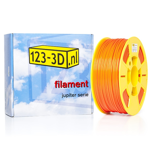 123-3D Filament oranje 2,85 mm ABS 1 kg (Jupiter serie) DFA02027c DFB00028c DFP14043c DFA11027 - 1