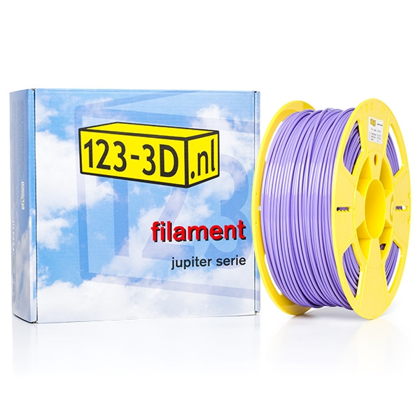 123-3D Filament paars 2,85 mm PLA 1 kg (Jupiter serie) DFB00151c DFP02033c DFP02090c DFP02141c DFP02170c DFP11044 - 1