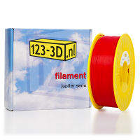 123-3D Filament rood 1,75 mm High Speed PLA 1,1 kg (Jupiter serie)  DFP01186