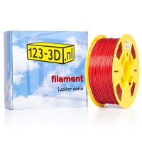 123-3D Filament rood 1,75 mm PETG 1 kg (Jupiter serie) DFE02015c DFE11004