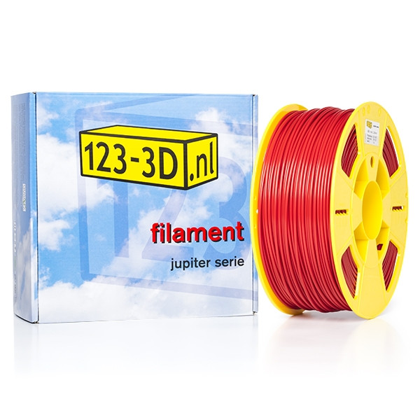 123-3D Filament rood 2,85 mm ABS 1 kg (Jupiter serie) DFA11021 - 1