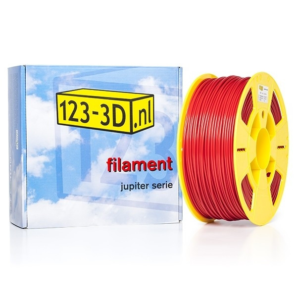 123-3D Filament rood 2,85 mm ABS Pro 1 kg (Jupiter serie) DFA02054c DFA11045 - 1