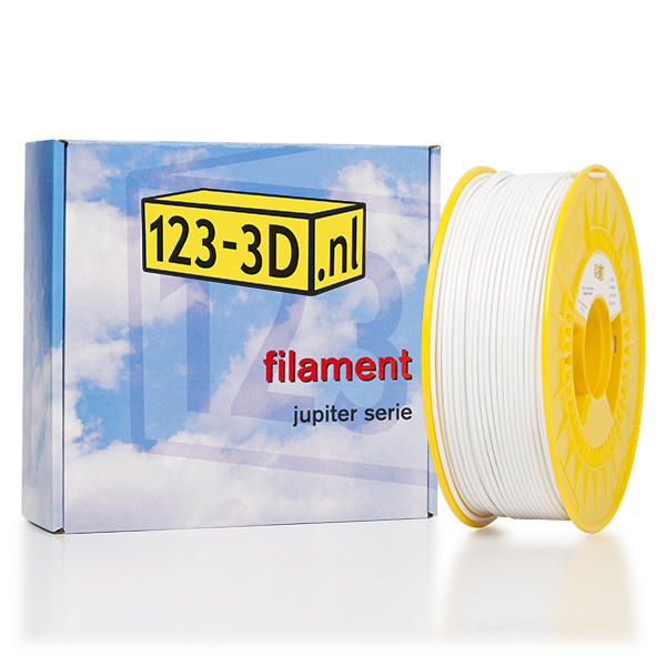 123-3D Filament sneeuwwit 2,85 mm PLA 1,1 kg (Jupiter serie)  DFP01083 - 1