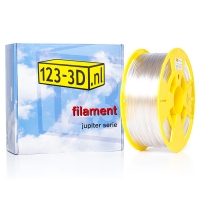 123-3D Filament transparant 2,85 mm PETG 1 kg (Jupiter serie) DFE02003c DFE11013