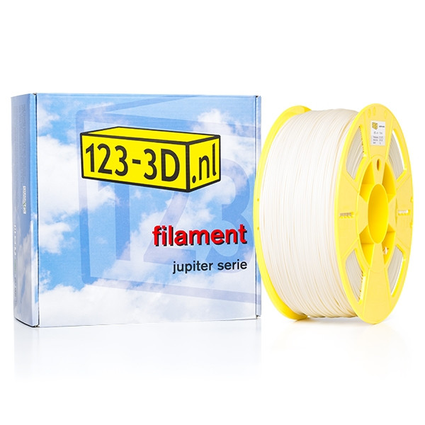 123-3D Filament wit 1,75 mm ABS 1 kg (Jupiter serie) DCP00174c DFA02002c DFP14052c DFA11001 - 1