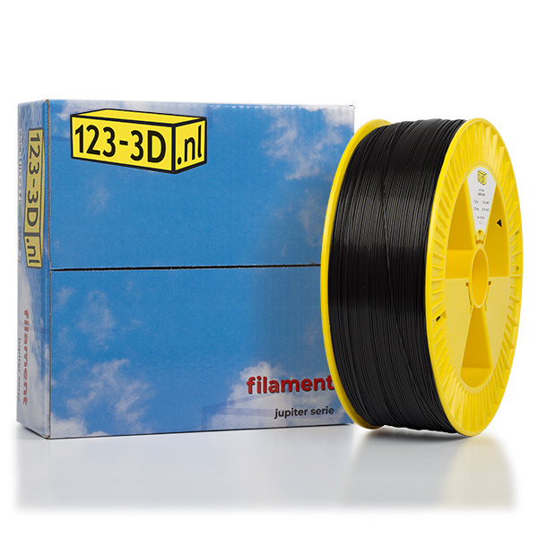123-3D Filament zwart 1,75 mm PLA 3 kg (Jupiter serie)  DFP01092 - 1