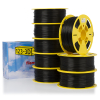 123-3D Filament zwart 1,75 mm PLA 8 kg bundel (Jupiter Serie)  DFE00036