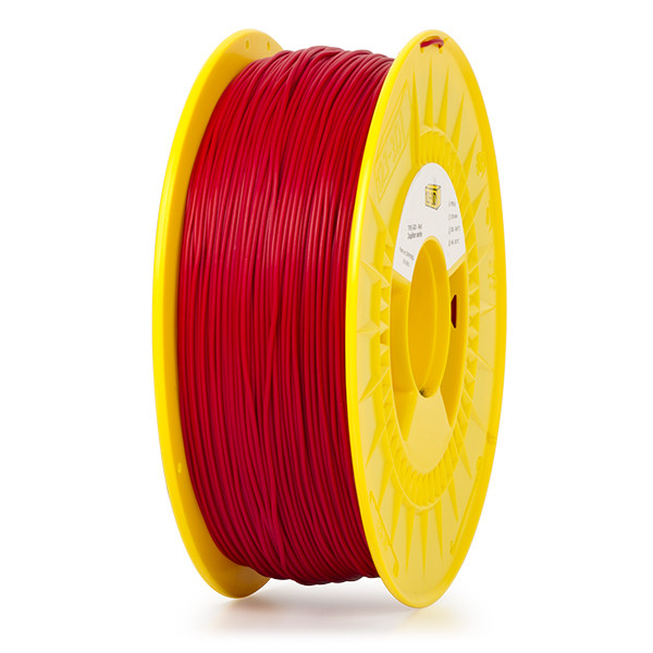 123-3D Flexibel filament Rood 1,75 mm TPE 43D 0,75 kg (Jupiter serie)  DFP01155 - 2