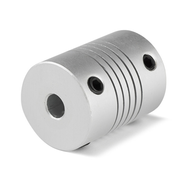 123-3D Flexibele motor koppeling 5 mm - 5 mm  DMO00012 - 1