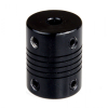 Flexibele motor koppeling 5 mm - 8 mm (zwart) DMO00057 - 1