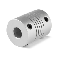 123-3D Flexibele motor koppeling 6,35 mm - 8 mm  DMO00032