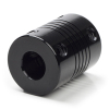 Flexibele motor koppeling 6,35 mm - 8 mm (zwart) DMO00058 - 1