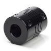 123-3D Flexibele motor koppeling 6,35 mm - 8 mm (zwart)  DMO00058
